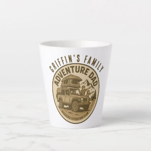 Adventure Dad – WEEKEND EXPEDITION CLUB Latte Mug