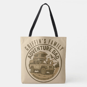 Adventure Dad – WEEKEND EXPEDITION CLUB Tote Bag