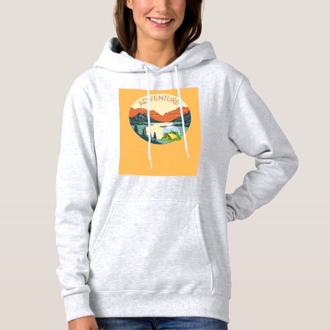 Adventure design  hoodie (Front)