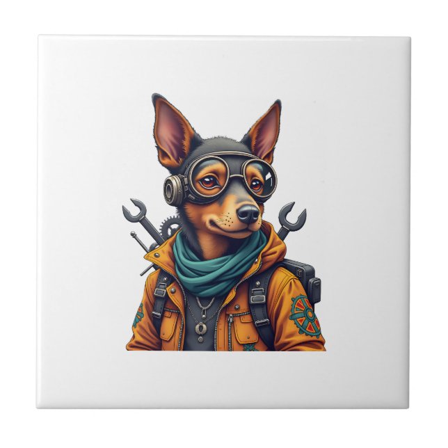Adventure Dog   Tile (Front)