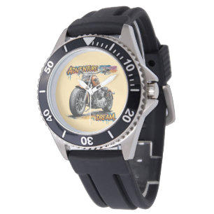 Adventure Dream Ride – Vintage Chopper Motorcycle Watch