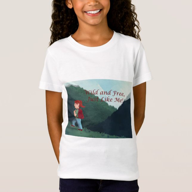Adventure Girls' T-Shirt (Front)