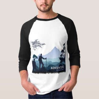 Adventure Hiking, Adventure in Every Step T-Shirt