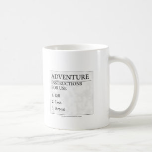 Adventure Instructions Coffee Mug