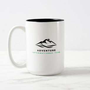 Adventure International Club Two-Tone Coffee Mug