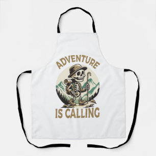 Adventure is calling apron