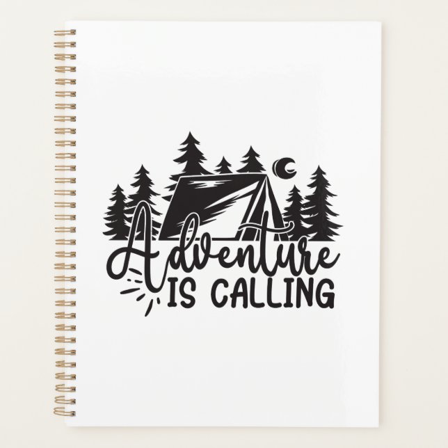 Adventure Is Calling Planner (Front)