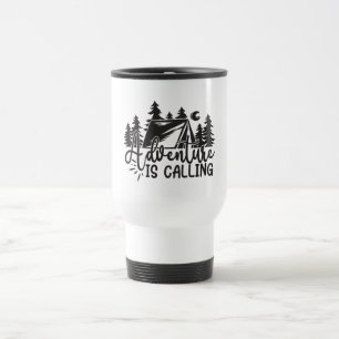Adventure Is Calling Travel Mug