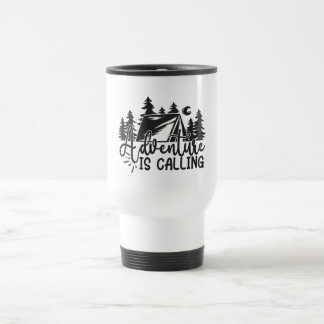 Adventure Is Calling Travel Mug