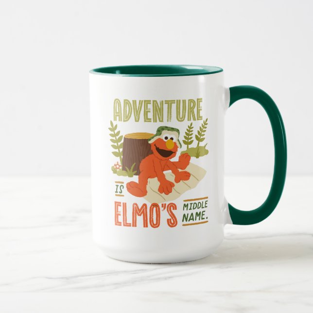 Adventure is Elmo's Middle Name Mug (Right)