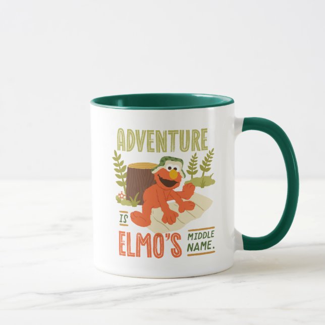 Adventure is Elmo's Middle Name Mug (Right)