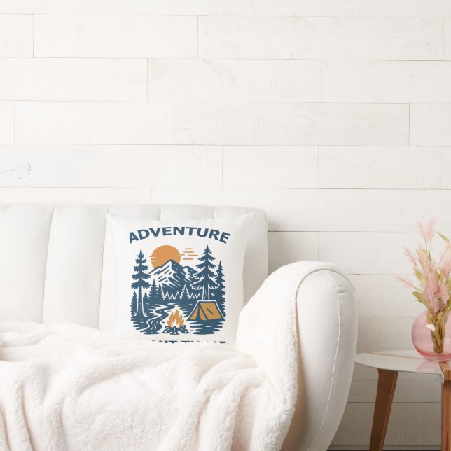 Adventure is out there cushion (Couch)