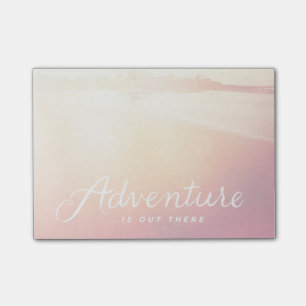 Adventure Is Out There Post-it Notes