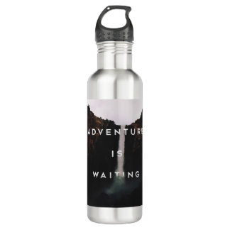 // Adventure is Waiting // Water Bottle