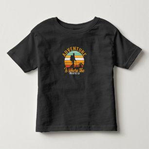 Adventure Is Where the Heart Is Toddler T-Shirt