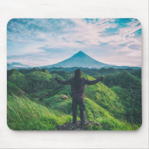 Adventure Landscape Mountain Mouse Pad