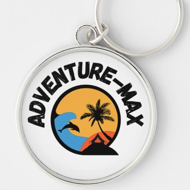 Adventure-MAX Logo Key Ring (Front)