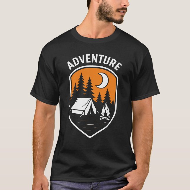 Adventure Men's Basic T-Shirt (Front)