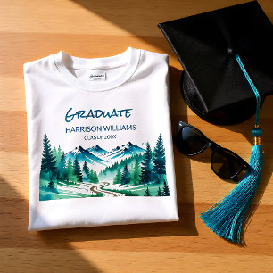 Adventure Mountain Graduate  T-Shirt