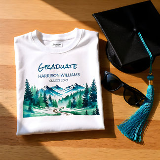 Adventure Mountain Graduate  T-Shirt