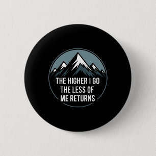Adventure Mountain Life Peaks Explorer Climbing Vi 6 Cm Round Badge