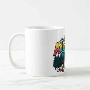 Adventure Mountain – Outdoor Hiking Nature Design Coffee Mug
