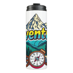 Adventure Mountain – Outdoor Hiking Nature Design  Thermal Tumbler