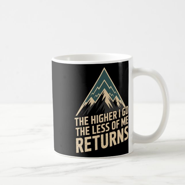 Adventure Mountain Range Climbing Peaks Explorer V Coffee Mug (Right)
