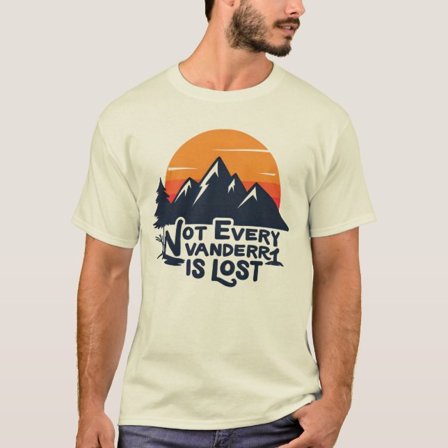 Adventure Mountain Sunrise Tee (Front)