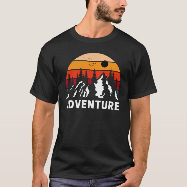 Adventure Mountain T-Shirt (Front)