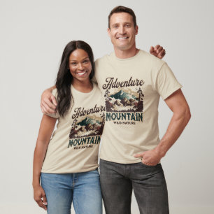 Adventure Mountain Wild Nature T-Shirt