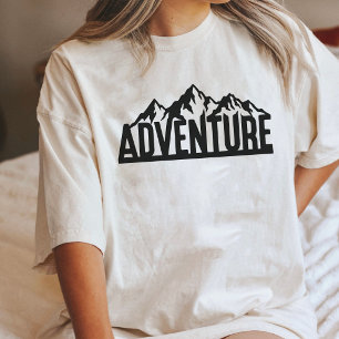 Adventure Mountains Explore Outdoors Hiking Tri-Blend Shirt