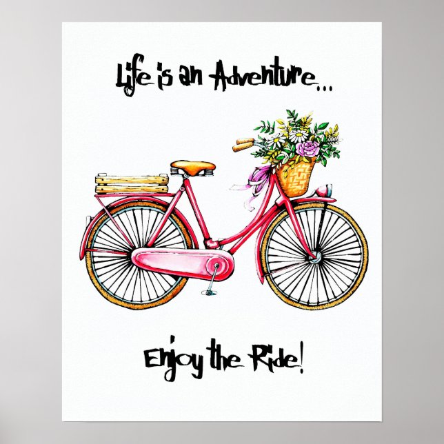 Adventure Quote Poster (Front)