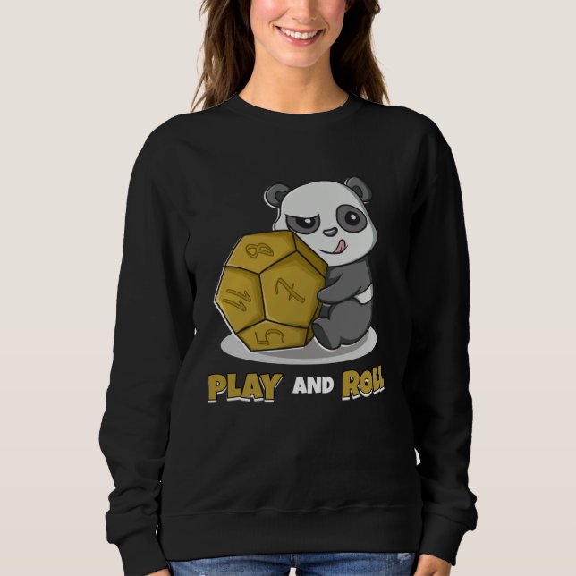 Adventure RPG Dice Fantasy Roleplaying Gamers Sweatshirt (Front)