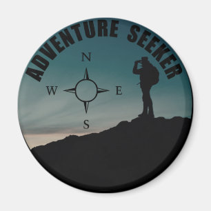 adventure seeker magnet