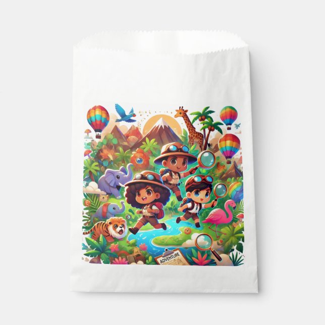 Adventure Seekers Favour Bags (Front)