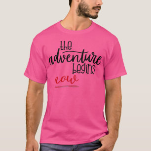Adventure Slogan Travel Trip Camper Funny Bachelor T-Shirt