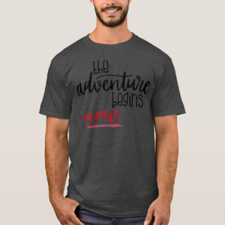 Adventure Slogan Travel Trip Camper Funny Bachelor T-Shirt