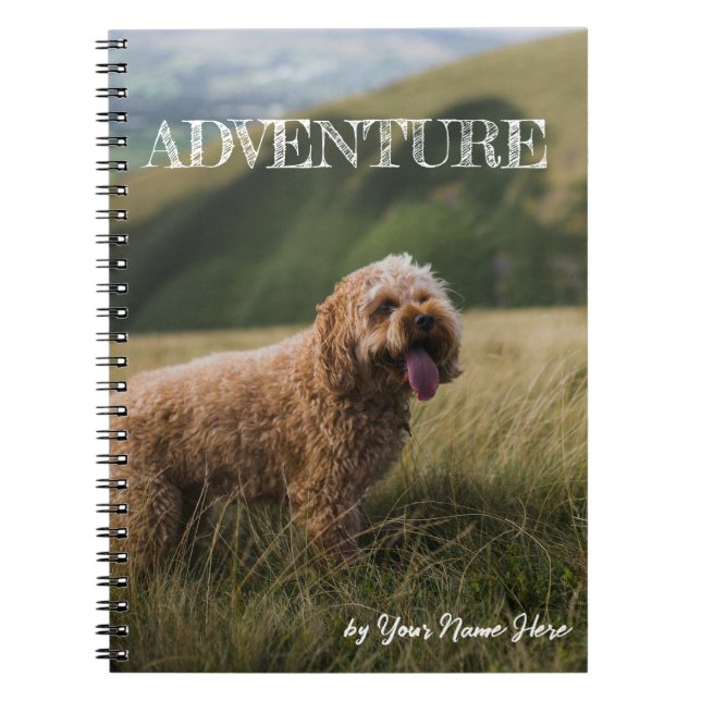 Adventure Spiral Photo Notebook (Front)
