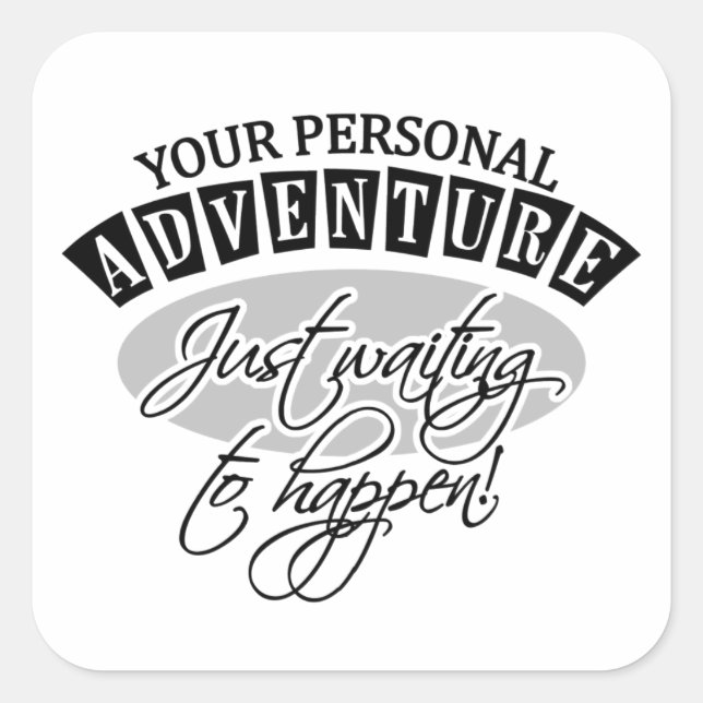 ADVENTURE stickers (Front)