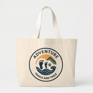Adventure T and T Logo Jumbo Tote Bag