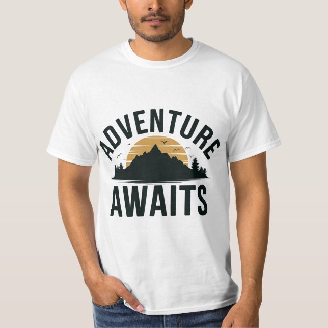 Adventure T-shirt design (Front)