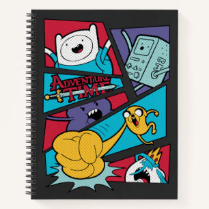 Adventure Time   Action Panel Graphic Notebook