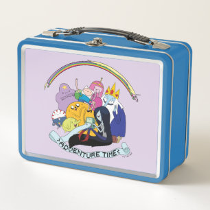 Adventure Time BMO Group Graphic Metal Lunch Box