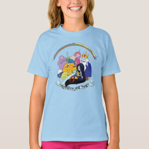 Adventure Time BMO Group Graphic T-Shirt