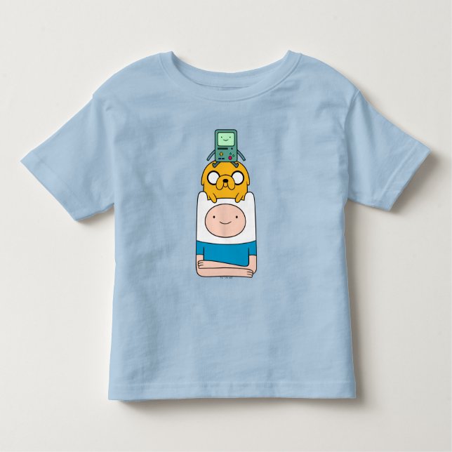 Adventure Time | BMO, Jake, & Finn T-Shirt (Front)