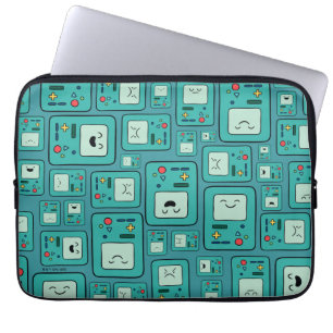 Adventure Time   BMO Pattern Laptop Sleeve