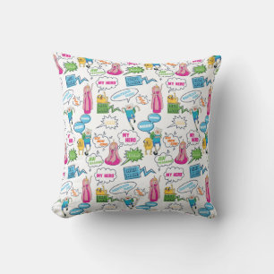 Adventure Time   Character Call-Out Pattern Cushion