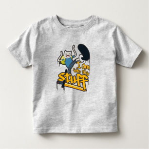 Adventure Time Finn "I Am Into This Stuff" T-Shi Toddler T-Shirt