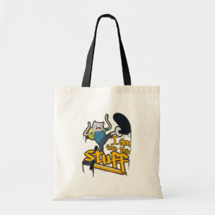 Adventure Time Finn "I Am Into This Stuff" Tote Bag